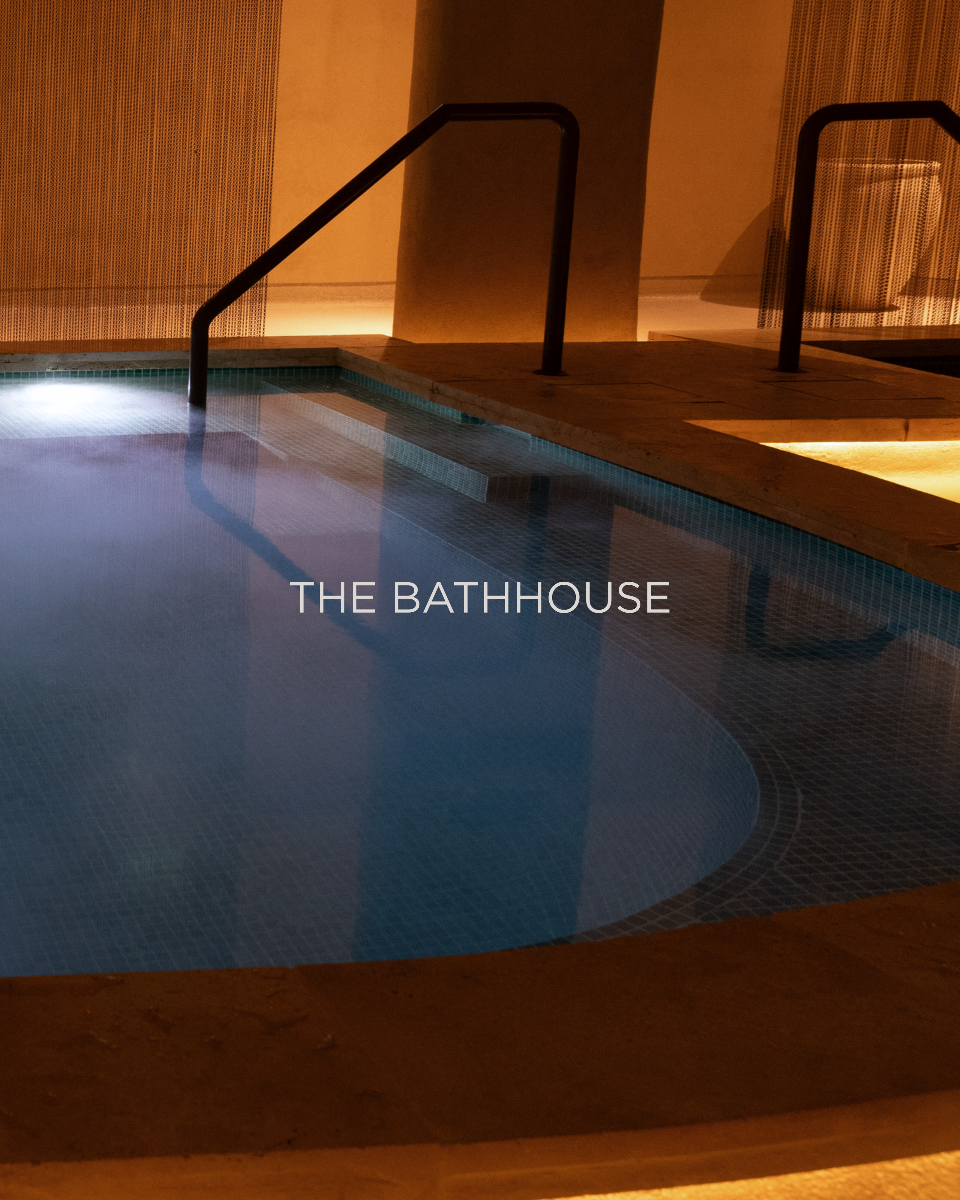 Magnesium hot pool at 38 The Bathhouse Bondi Beach Sydney